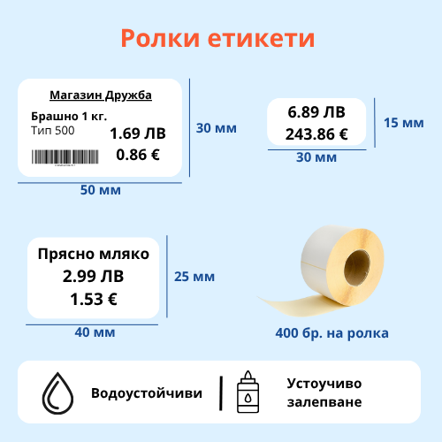 Термопринтер за етикети